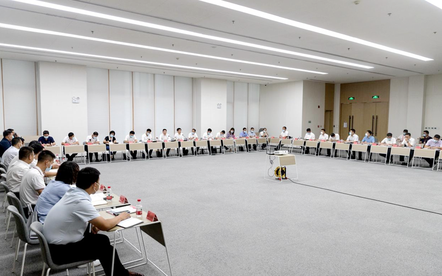 新金宝官方网站入口新区企事业和两新组织综合党委成立暨党建联建工作推进会召开