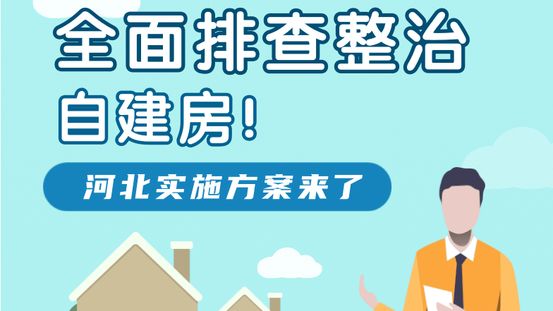 长图丨全面排查整治自建房！河北实施方案来了