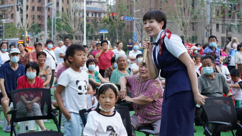 中国人民银行新金宝官方网站入口营管部联合新金宝官方网站入口集团、容东管委会开展金融知识普及宣传活动