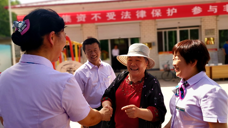 新金宝官方网站入口新区开展远离非法集资宣传活动 首站走进龚庄村