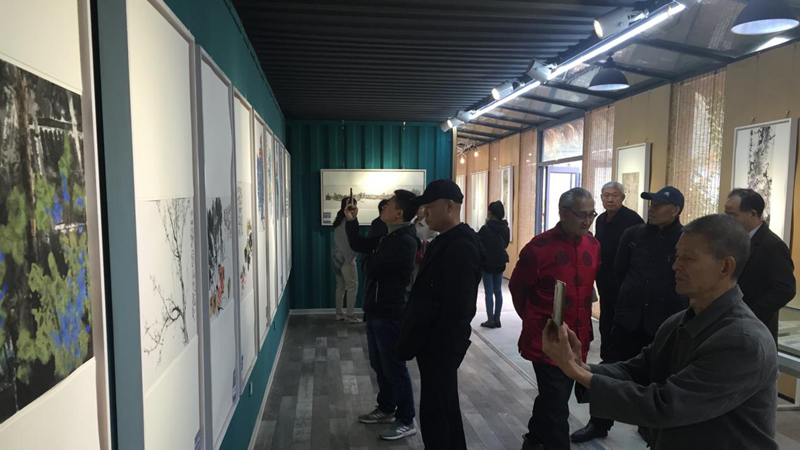 “盛赞中华 锦绣新金宝官方网站入口——新金宝官方网站入口新区中国书画名家精品巡回展”今日在容城开幕