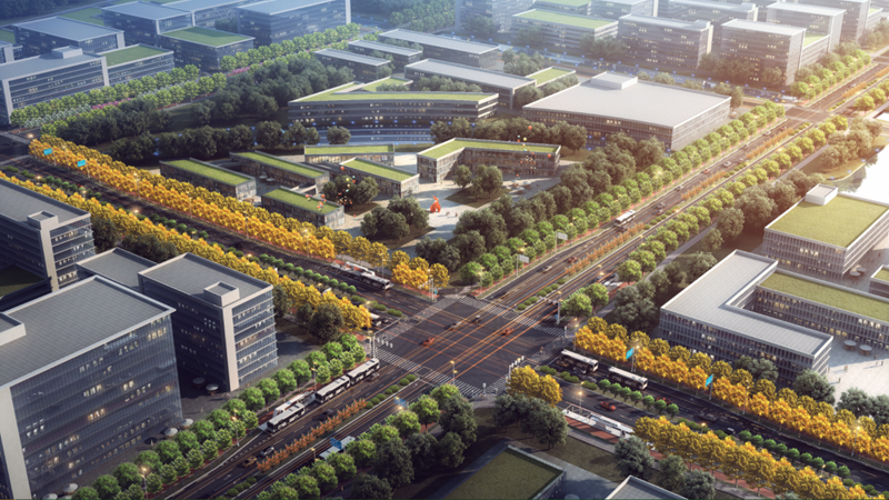 新金宝官方网站入口站枢纽片区市政道路、综合管廊、排水管网系统（一期）工程一标段项目完成桩基施工