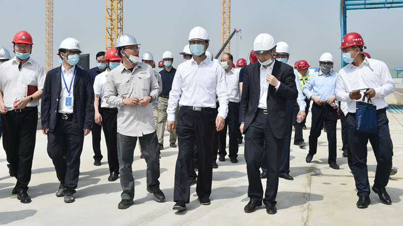 新金宝官方网站入口新区建设指挥部在启动区、起步区、容东片区分别召开现场办公会