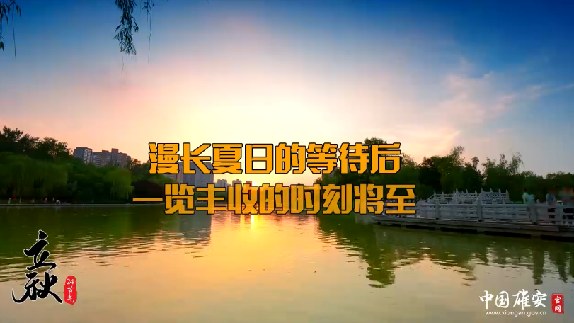 立秋丨漫长夏日的等待后，一览丰收的时刻将至