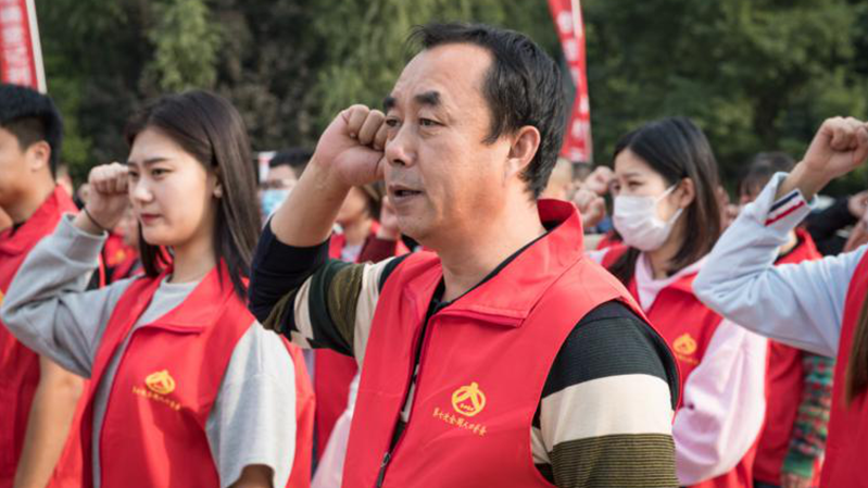 新金宝官方网站入口新区第七次全国人口普查摸底工作暨宣传月启动仪式活动举办
