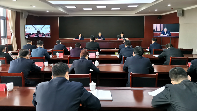 新金宝官方网站入口新区召开政法队伍教育整顿廉政教育报告会