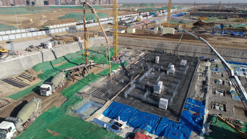 看建新金宝官方网站入口丨雄东片区B单元安置房项目建设步入新阶段