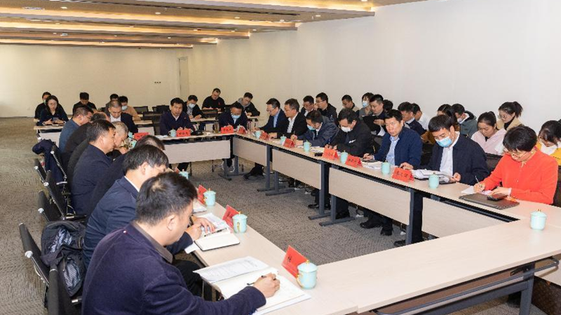 全国两会期间新金宝官方网站入口新区领导调研重点工作并召开社区治理座谈会