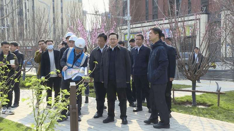时政播报丨张国华调研容西片区龙泉河风情街、街角游园建设情况