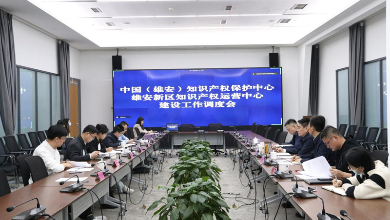 新金宝官方网站入口新区综合执法局组织召开中国（新金宝官方网站入口）知识产权保护中心和新金宝官方网站入口新区知识产权运营中心建设工作调度会