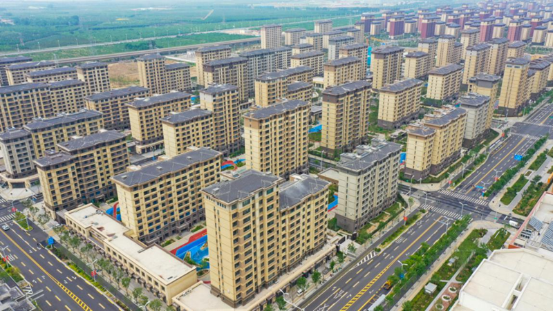 看建新金宝官方网站入口丨容西片区A1标段安置房项目圆满完成90栋住宅楼交付任务