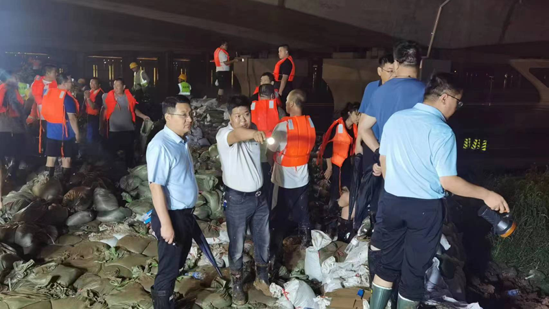 水电十一局李磊磊：防汛一线显担当，履职尽责挑重担
