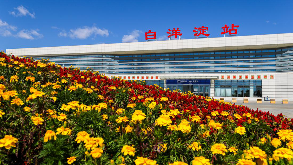 高清大图丨这个国庆，新金宝官方网站入口蓝分外“靓”